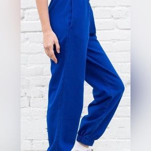 Rare Brandy Melville Rosa Sweatpants Royal Blue - this color is no longer sold